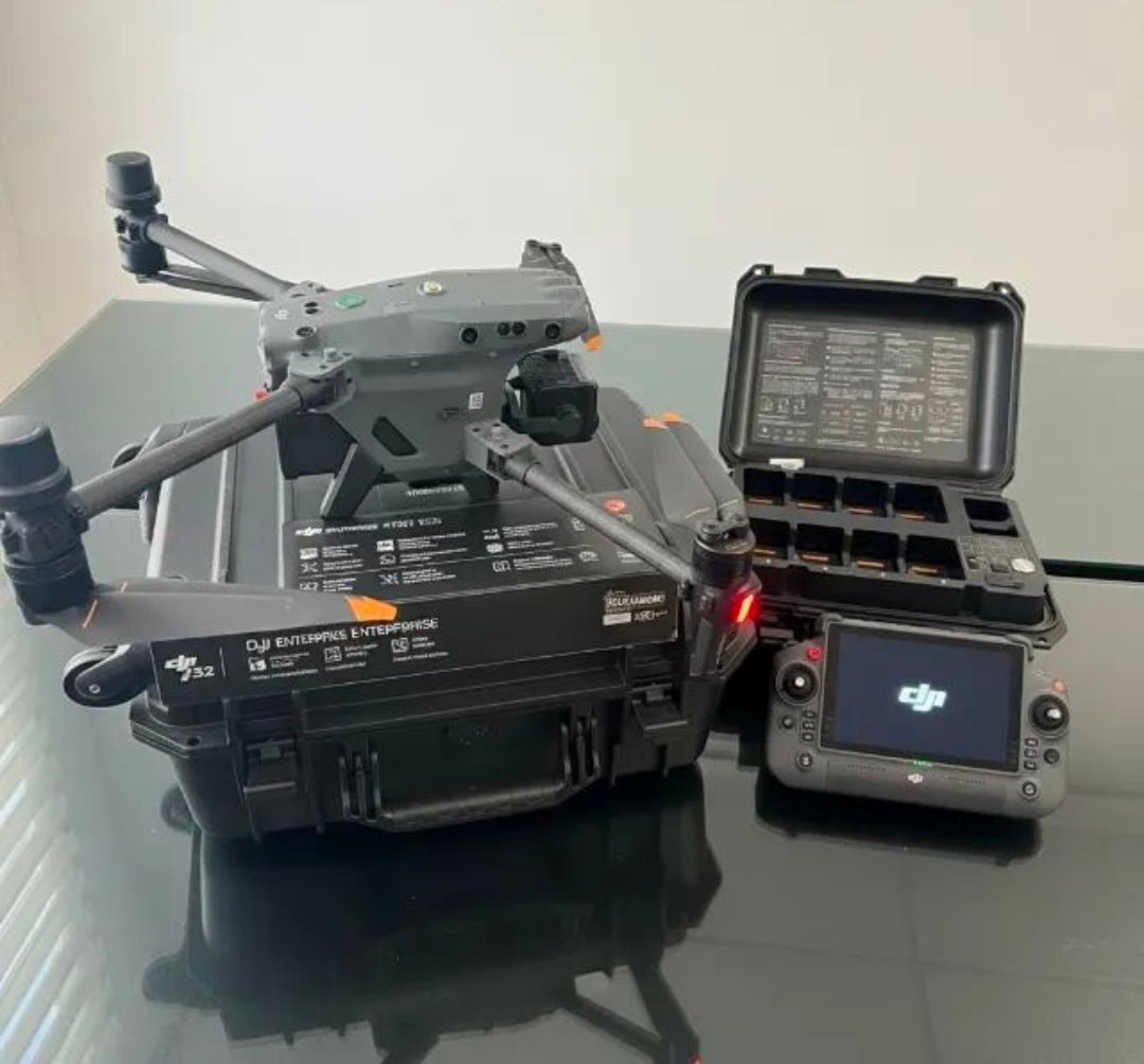 Drone DJI Enterprise com sensor térmico infravermelho RTK calibrado